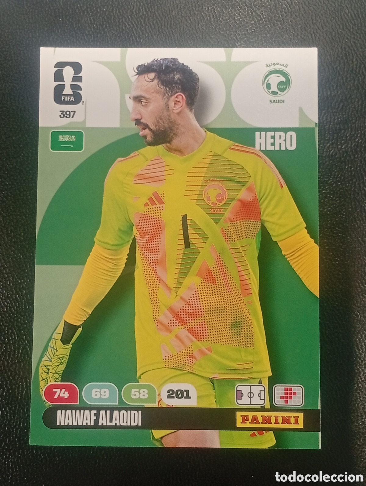 Cromos de Futebol: 397 ALAQIDI ARABIA SAUDI PANINI ADRENALYN MUNDIAL WORLD CUP 2026 CROMOS CARDS TOPPS USA MEX