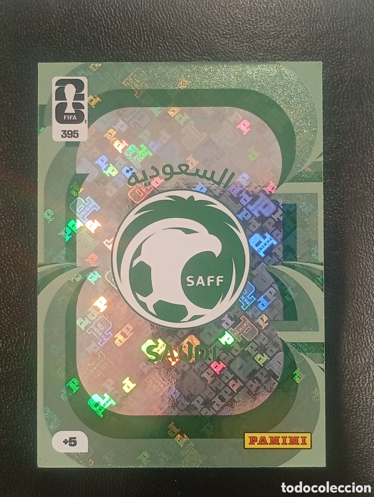 Cromos de Futebol: 395 escudo logo ARABIA SAUDI PANINI ADRENALYN MUNDIAL WORLD CUP 2026 CROMOS CARDS TOPPS USA MEX