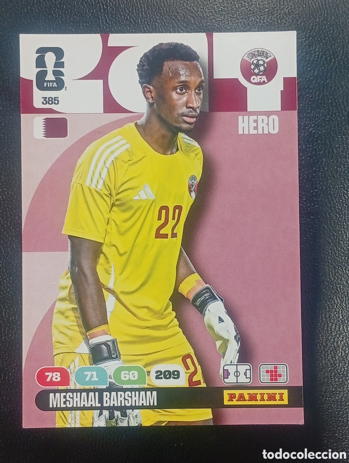Football Stickers: 385 BARSHAM CATAR QATAR PANINI ADRENALYN MUNDIAL WORLD CUP 2026 CROMOS CARDS TOPPS USA MEX