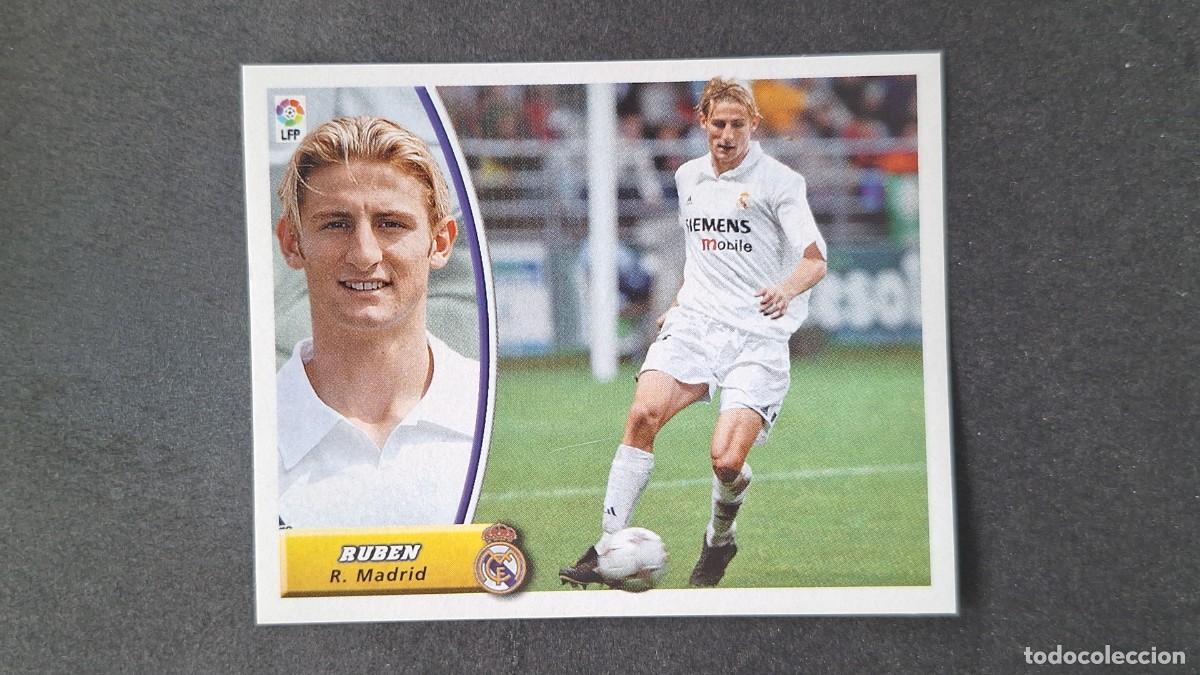 Cromos de F&uacute;tbol: L5 RUBEN REAL MADRID LIGA ESTE 2003 2004 03 04 NUNCA PEGADO SIN PEGAR