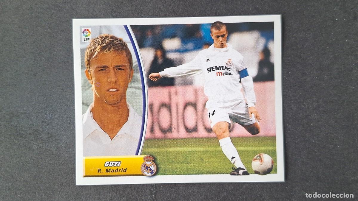 Cromos de F&uacute;tbol: L5 GUTI REAL MADRID LIGA ESTE 2003 2004 03 04 NUNCA PEGADO SIN PEGAR
