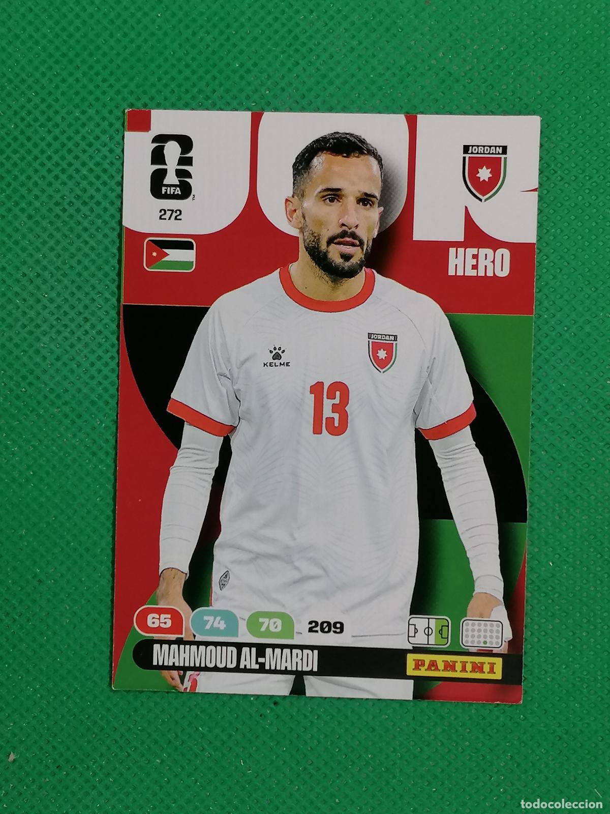 Cromos de F&uacute;tbol: 272 MAHMOUD AL-MARDI JORDANIA HERO ⚽ PANINI ADRENALYN FIFA WORLD CUP 26 2026 ⚽
