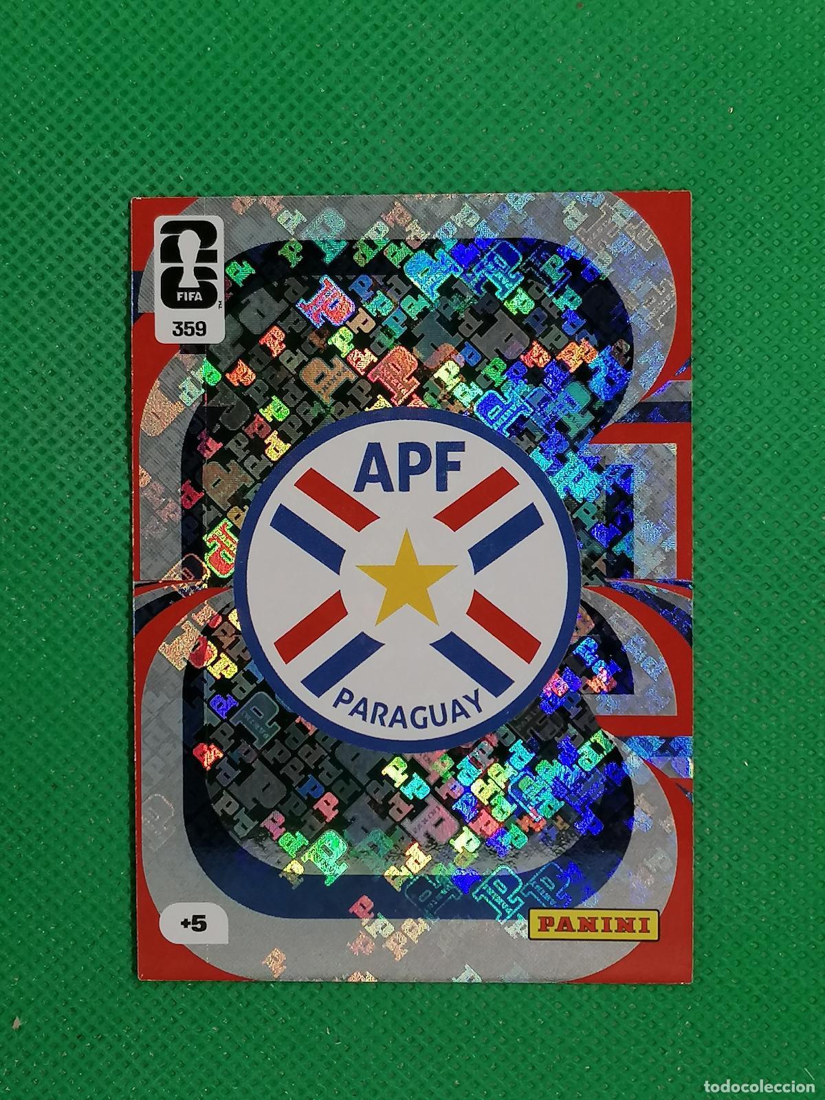 Cromos de F&uacute;tbol: 359 ESCUDO PARAGUAY TEAM CREST ⚽ PANINI ADRENALYN FIFA WORLD CUP 26 2026 ⚽
