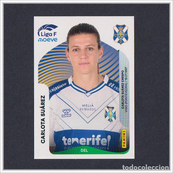 Fu&szlig;ball-Sticker: LIGA FEMENINA F MOEVE 2025 2026 25 26 PANINI CARLOTA SUAREZ 119B 119 B ADEJE TENERIFE COLECCI&Oacute;N
