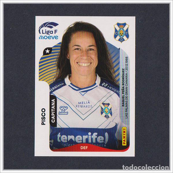 Cromos de Futebol: LIGA FEMENINA F MOEVE 2025 2026 25 26 PANINI RAQUEL PE&Ntilde;A PISCO 111 ADEJE TENERIFE COLECCI&Oacute;N