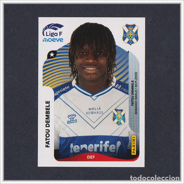 Cromos de Futebol: LIGA FEMENINA F MOEVE 2025 2026 25 26 PANINI FATOU DEMBELE 108 ADEJE TENERIFE COLECCI&Oacute;N ALBUM