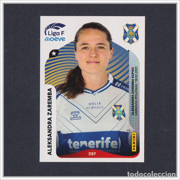 Cromos de Futebol: LIGA FEMENINA F MOEVE 2025 2026 25 26 PANINI ALEKSANDRA ZAREMBA 107 ADEJE TENERIFE COLECCI&Oacute;N ALBUM