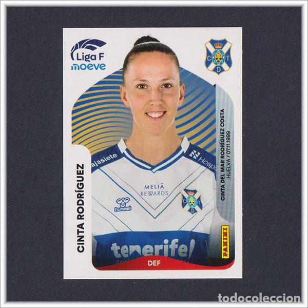 Cromos de Futebol: LIGA FEMENINA F MOEVE 2025 2026 25 26 PANINI CINTA RODRIGUEZ 106B 106 B ADEJE TENERIFE COLECCI&Oacute;N