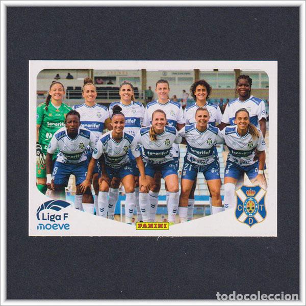 Cromos de Futebol: LIGA FEMENINA F MOEVE 2025 2026 25 26 PANINI EQUIPO ALINEACI&Oacute;N 103 ADEJE TENERIFE COLECCI&Oacute;N ALBUM