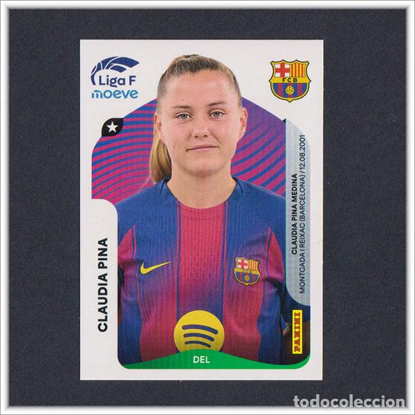 Cromos de F&uacute;tbol: LIGA FEMENINA F MOEVE 2025 2026 25 26 PANINI CLAUDIA PINA 98 BARCELONA COLECCI&Oacute;N ALBUM BAR&Ccedil;A