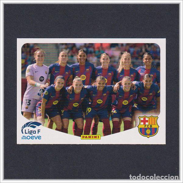 Cromos de F&uacute;tbol: LIGA FEMENINA F MOEVE 2025 2026 25 26 PANINI EQUIPO ALINEACI&Oacute;N AITANA 83 BARCELONA COLECCI&Oacute;N BAR&Ccedil;A