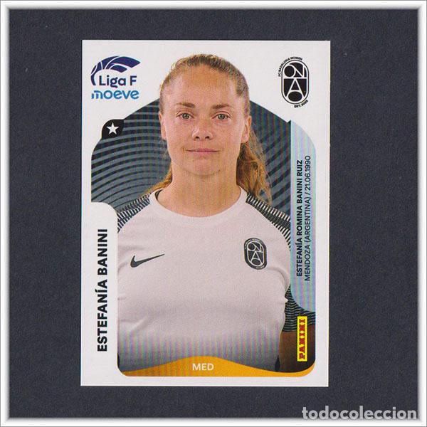 Football Stickers: LIGA FEMENINA F MOEVE 2025 2026 25 26 PANINI ESTEFANIA BANINI 76 BADALONA WOMEN COLECCI&Oacute;N ALBUM