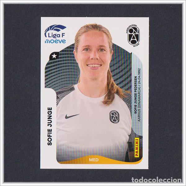 Football Stickers: LIGA FEMENINA F MOEVE 2025 2026 25 26 PANINI SOFIE JUNGE 75 BADALONA WOMEN COLECCI&Oacute;N ALBUM