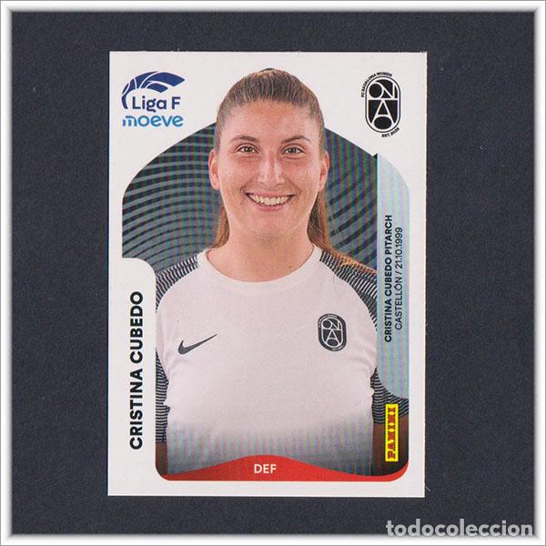 Football Stickers: LIGA FEMENINA F MOEVE 2025 2026 25 26 PANINI CRISTINA CUBEDO 68 BADALONA WOMEN COLECCI&Oacute;N ALBUM