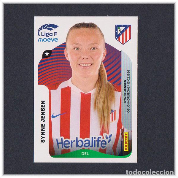 Cromos de F&uacute;tbol: LIGA FEMENINA F MOEVE 2025 2026 25 26 PANINI SYNNE JENSEN 57 ATL&Eacute;TICO MADRID COLECCI&Oacute;N ALBUM
