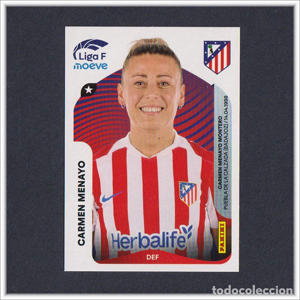 Cromos de F&uacute;tbol: LIGA FEMENINA F MOEVE 2025 2026 25 26 PANINI CARMEN MENAYO 47B 47 B ATL&Eacute;TICO MADRID COLECCI&Oacute;N ALBUM
