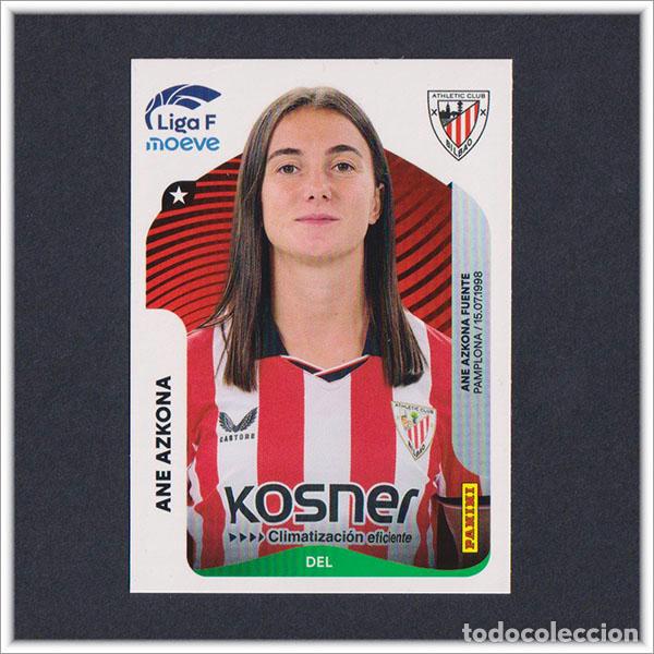 Cromos de F&uacute;tbol: LIGA FEMENINA F MOEVE 2025 2026 25 26 PANINI ANE AZKONA 36 ATHLETIC BILBAO COLECCI&Oacute;N ALBUM