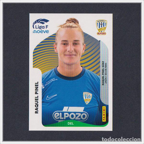 Cromos de Futebol: LIGA FEMENINA F MOEVE 2025 2026 25 26 PANINI RAQUEL PINEL 21 ALHAMA EL POZO COLECCI&Oacute;N ALBUM
