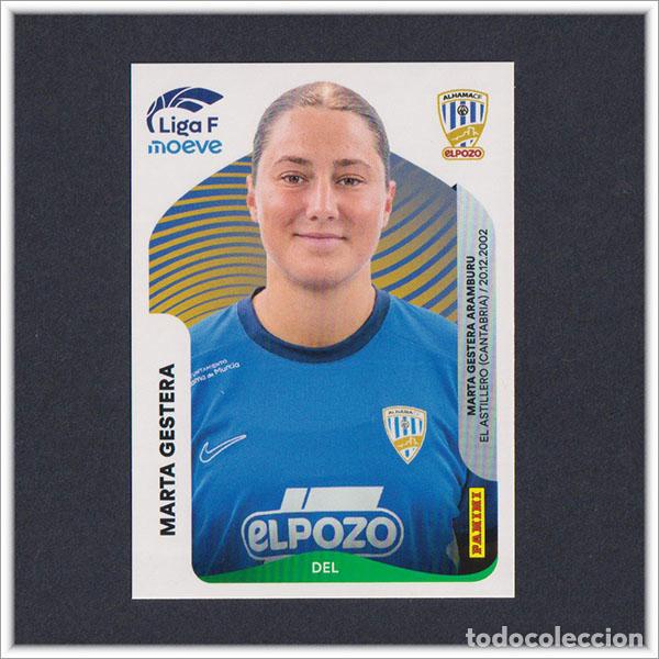 Cromos de Futebol: LIGA FEMENINA F MOEVE 2025 2026 25 26 PANINI MARTA GESTERA 19B 19 B ALHAMA EL POZO COLECCI&Oacute;N ALBUM