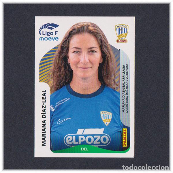 Cromos de Futebol: LIGA FEMENINA F MOEVE 2025 2026 25 26 PANINI MARIANA DIAZ-LEAL 19A 19 A ALHAMA EL POZO COLECCI&Oacute;N