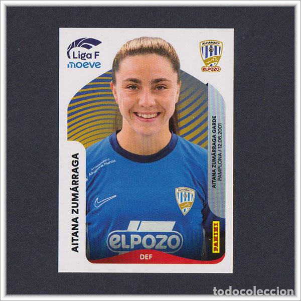 Cromos de F&uacute;tbol: LIGA FEMENINA F MOEVE 2025 2026 25 26 PANINI AITANA ZUMARRAGA 6 ALHAMA EL POZO COLECCI&Oacute;N ALBUM