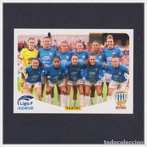 Cromos de F&uacute;tbol: LIGA FEMENINA F MOEVE 2025 2026 25 26 PANINI EQUIPO ALINEACI&Oacute;N 3 ALHAMA EL POZO COLECCI&Oacute;N ALBUM