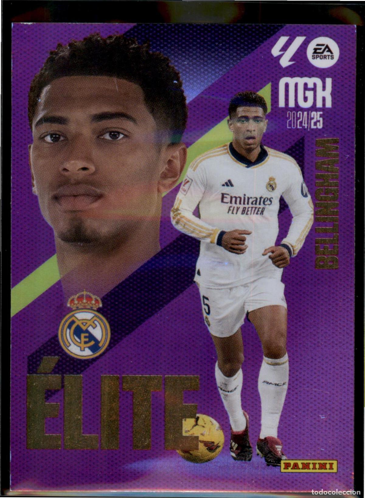 Figurine di Calcio: Bellingham &Eacute;lite N&ordm; 1 Real Madrid LaLiga Santander Megacracks 2024 2025 Panini 24 25