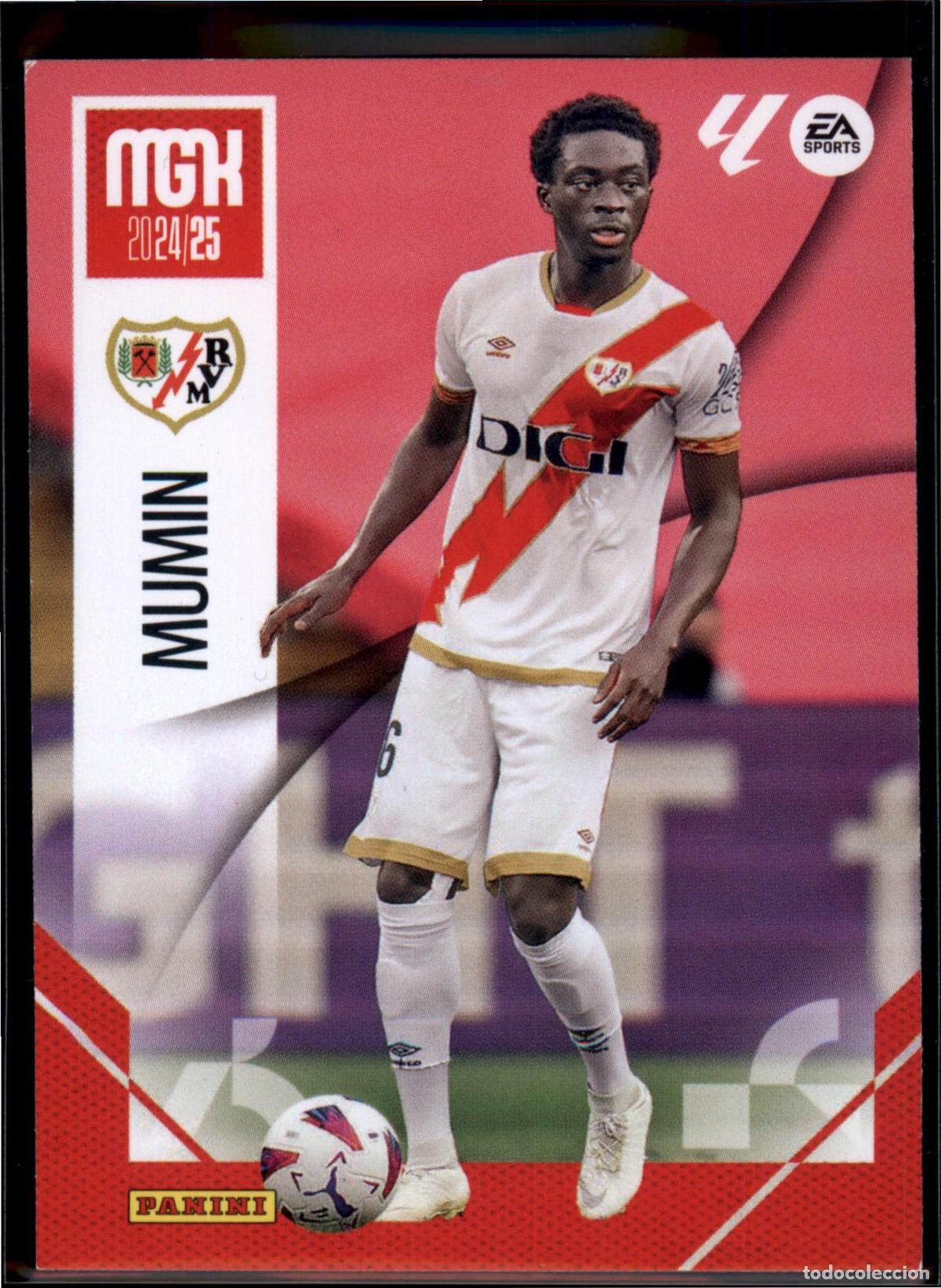 Football Stickers: Mumin N&ordm; 276 Rayo Vallecano LaLiga Santander Megacracks 2024 2025 Panini 24 25