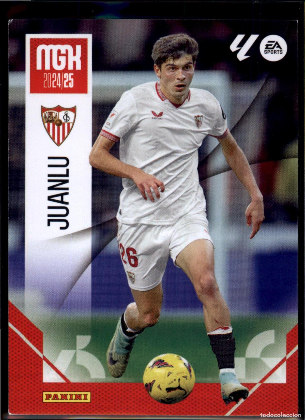 Cromos de F&uacute;tbol: Juanlu N&ordm; 311 Sevilla LaLiga Santander Megacracks 2024 2025 Panini 24 25