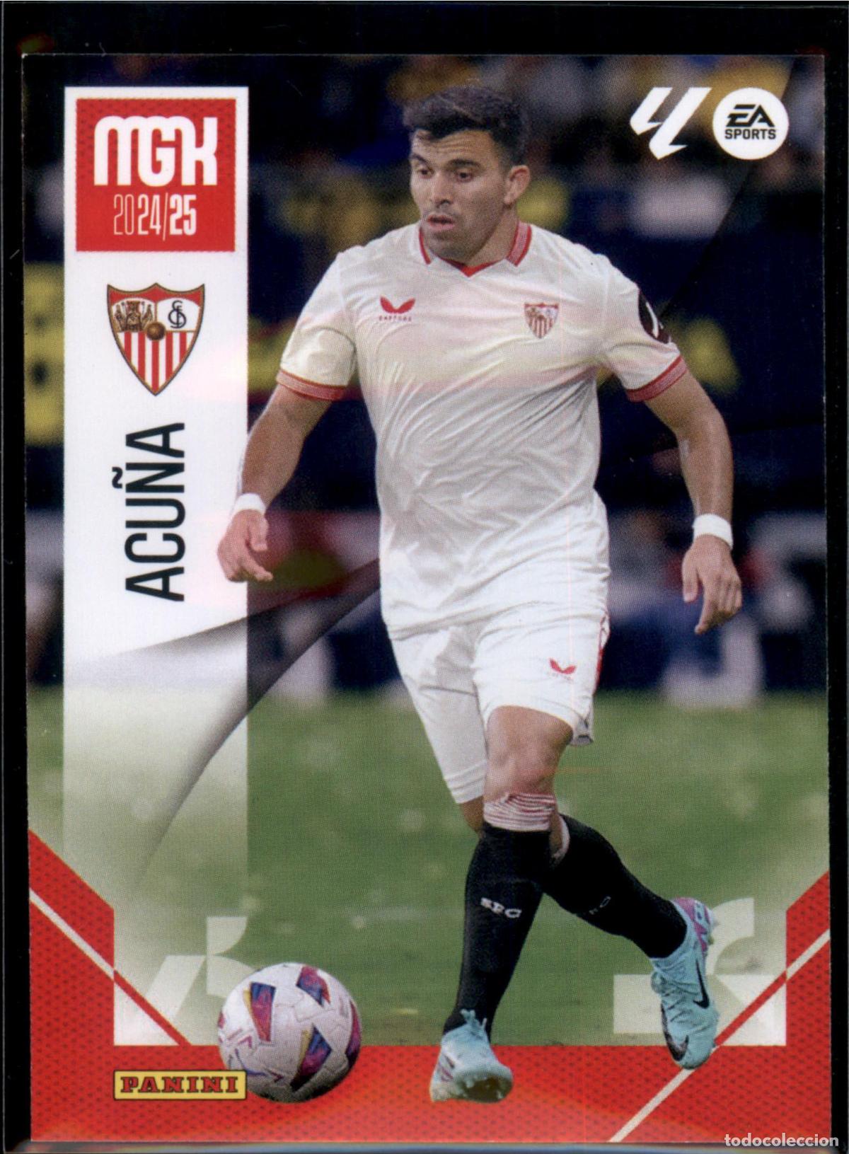 Football Stickers: Acu&ntilde;a N&ordm; 315 Sevilla LaLiga Santander Megacracks 2024 2025 Panini 24 25