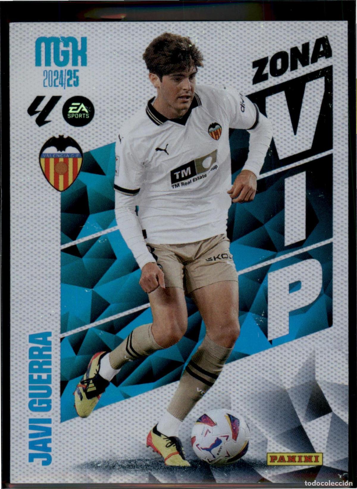 Cromos de Futebol: Javi Guerra Zona VIP N&ordm; 395 Valencia CF LaLiga Santander Megacracks 2024 2025 Panini 24 25