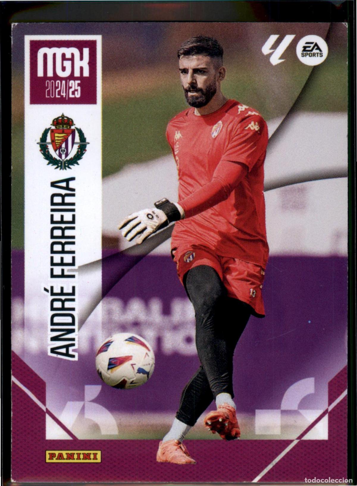 Cromos de Futebol: Andr&eacute; Ferreira N&ordm; 345 Real Valladolid LaLiga Santander Megacracks 2024 2025 Panini 24 25