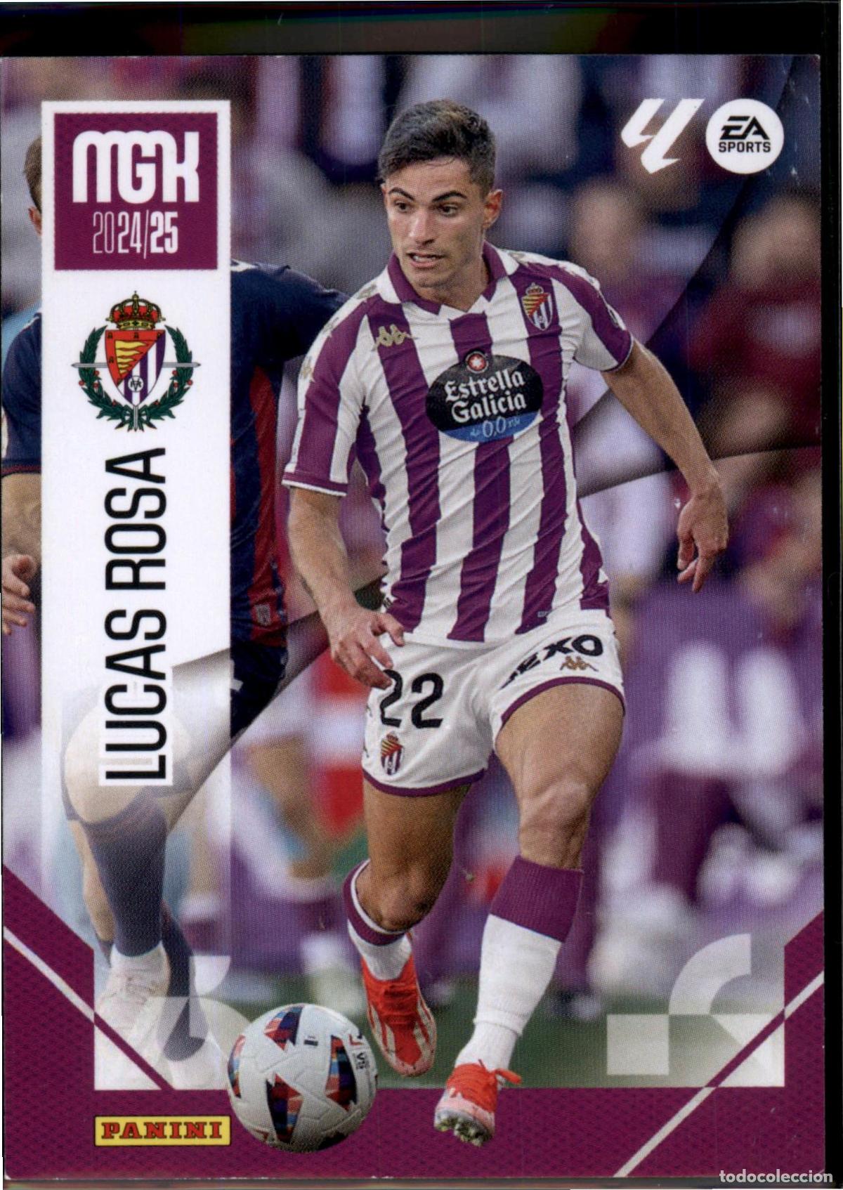 Figurine di Calcio: Lucas Rosa N&ordm; 347 Real Valladolid LaLiga Santander Megacracks 2024 2025 Panini 24 25