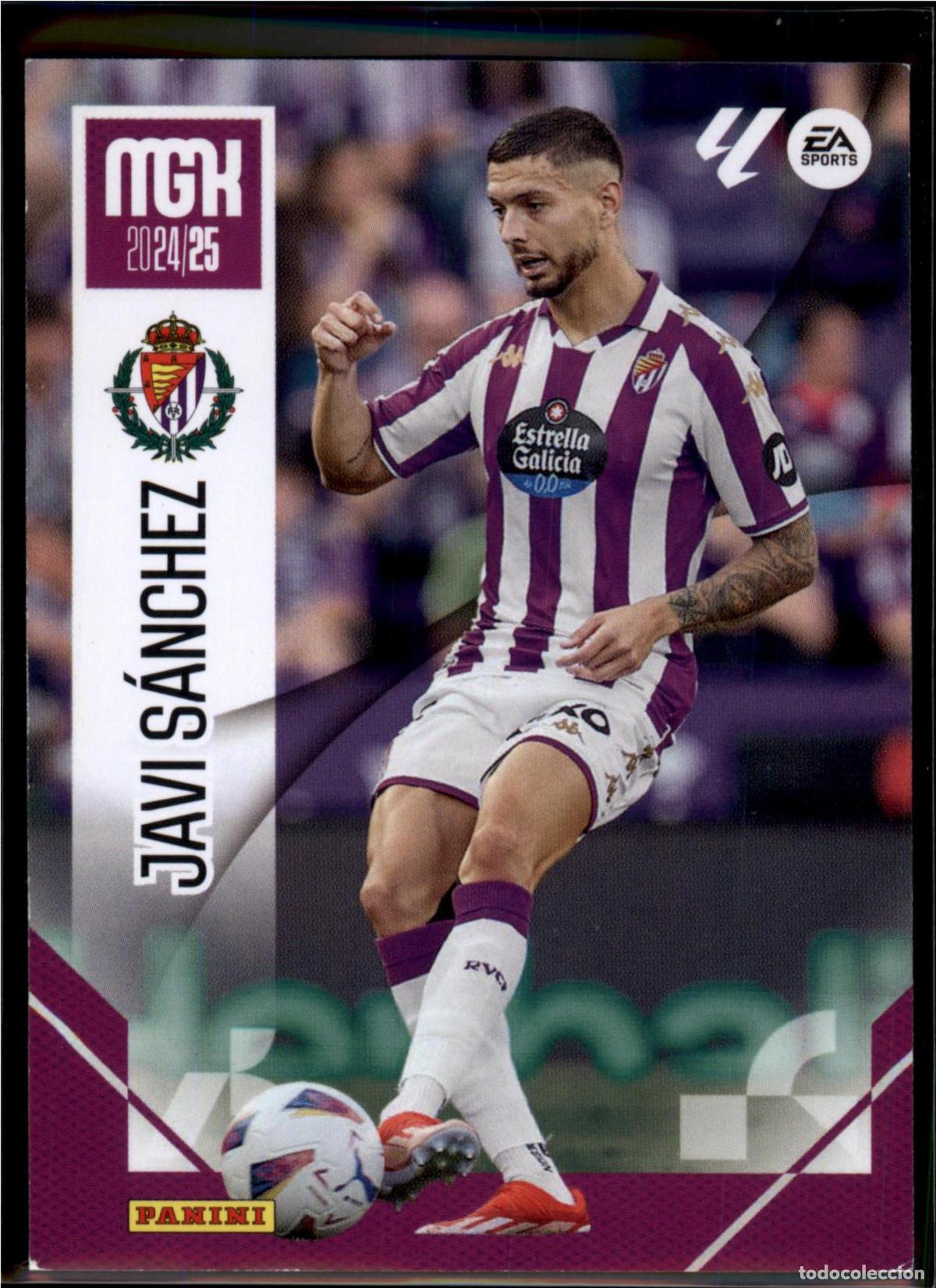 Figurine di Calcio: Javi S&aacute;nchez N&ordm; 348 Real Valladolid LaLiga Santander Megacracks 2024 2025 Panini 24 25