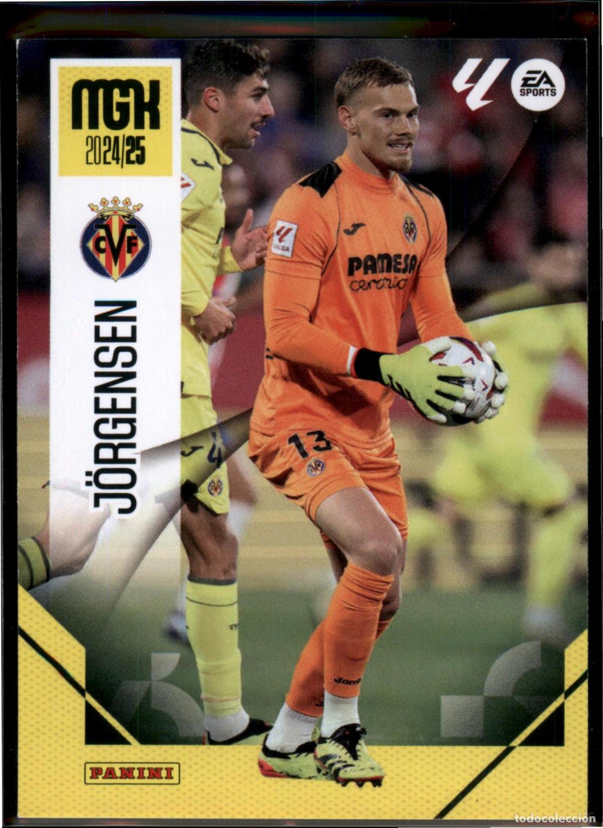 Fu&szlig;ball-Sticker: J&ouml;rgensen N&ordm; 362 Villarreal CF LaLiga Santander Megacracks 2024 2025 Panini 24 25