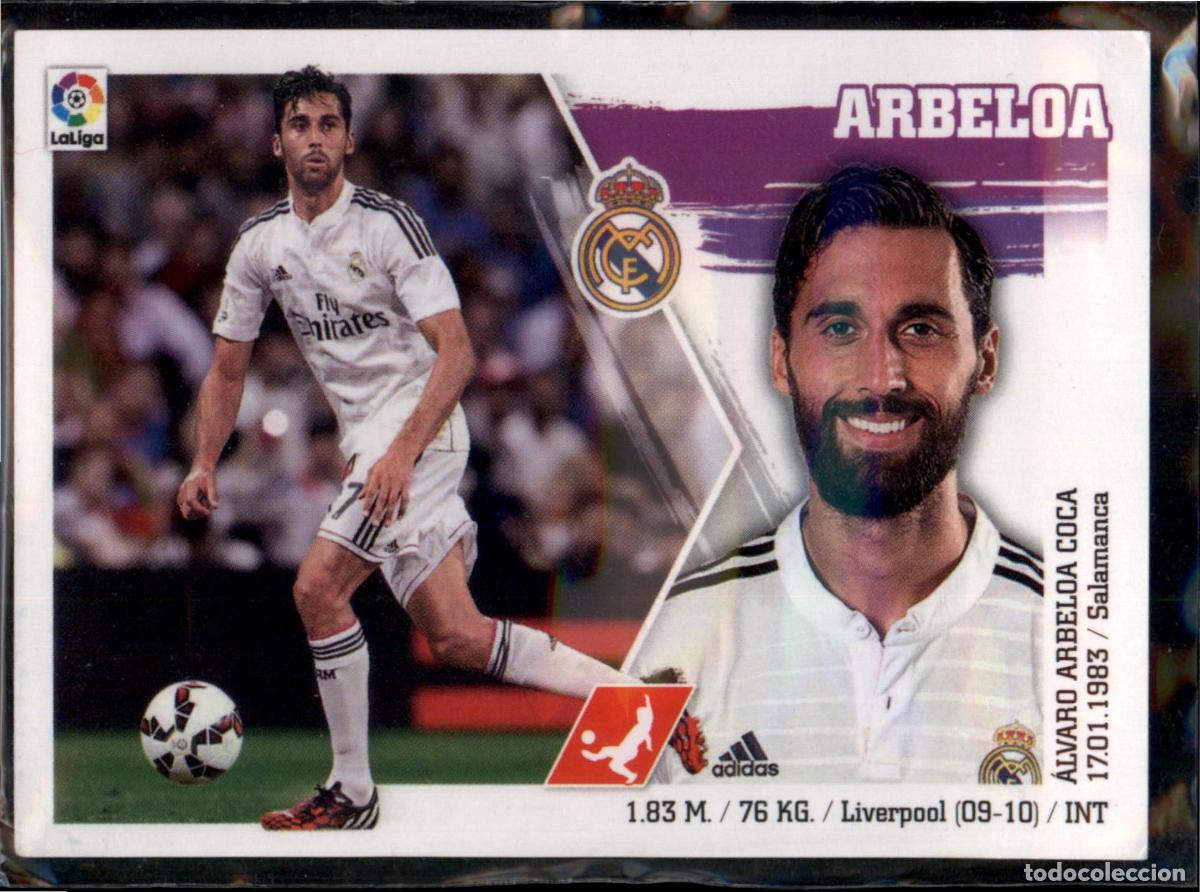 Cromos de F&uacute;tbol: Arbeloa N&ordm; 6 Real Madrid Liga BBVA Colecciones Este 2015 2016 Panini 15 16