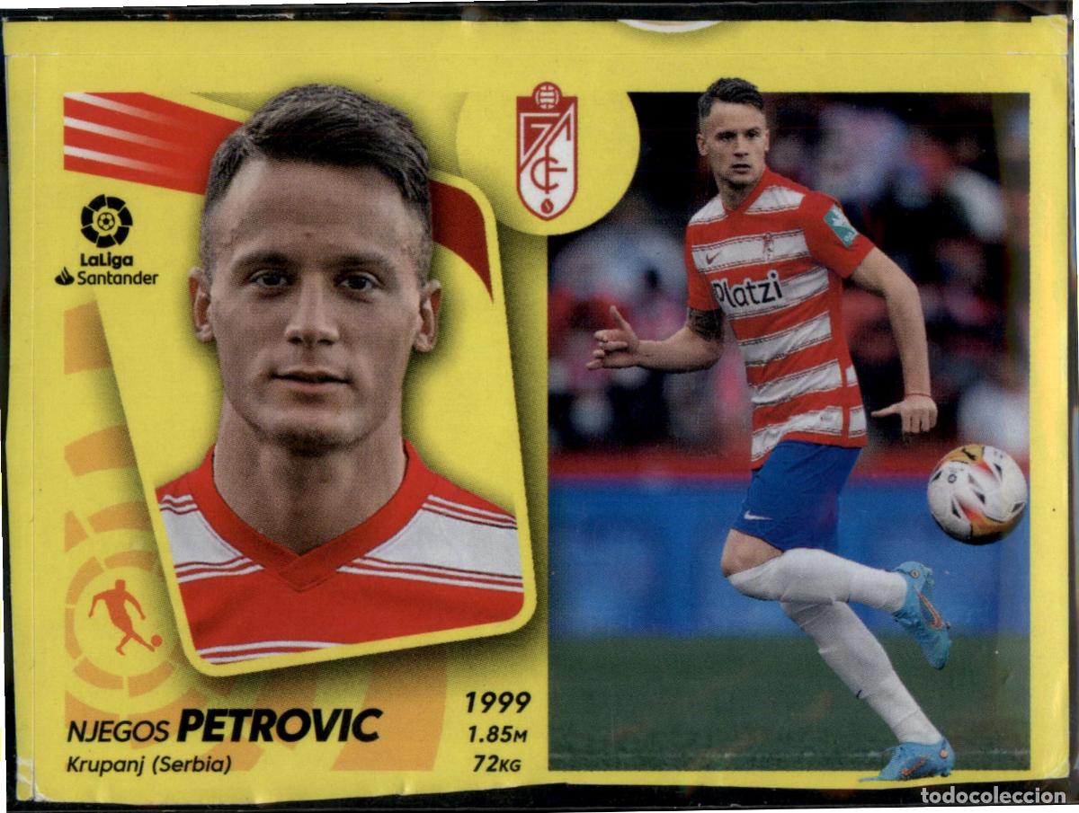 Cromos de Futebol: Petrovic Mercado de Invierno N&ordm; 24 Granada CF Liga Santander Colecciones Este 2021 2022 Panini 21 22