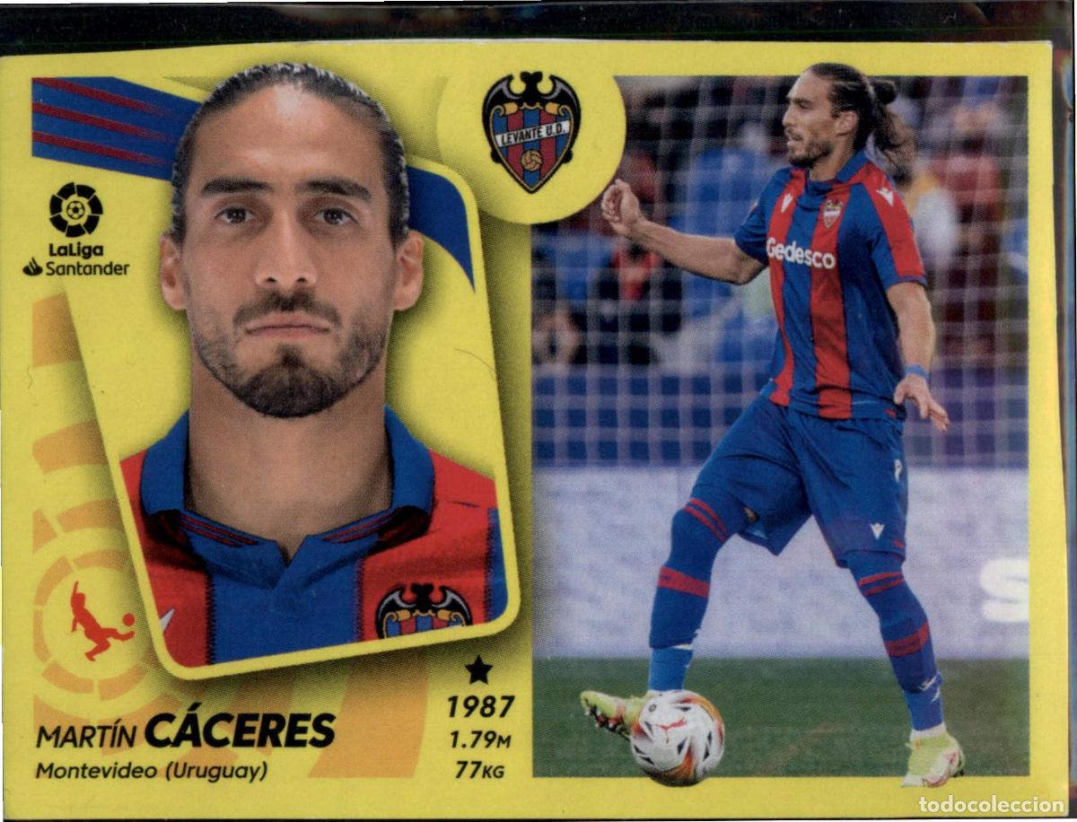 Cromos de Futebol: C&aacute;ceres Mercado de Invierno N&ordm; 24 Levante Ud Liga Santander Colecciones Este 2021 2022 Panini 21 22