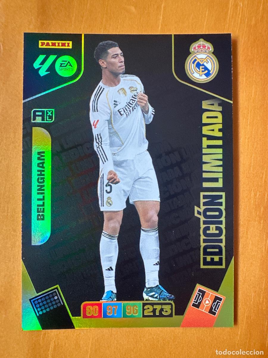 Cromos de F&uacute;tbol: Edici&oacute;n Limitada, Jude Bellingham, Real Madrid, Panini Adrenalyn XL La Liga 2025 2026 25 26