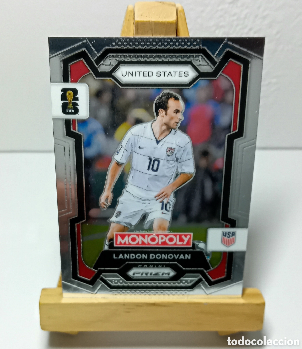 Cromos de F&uacute;tbol: DONOVAN 2026 USA MONOPOLY PRIZM PANINI.