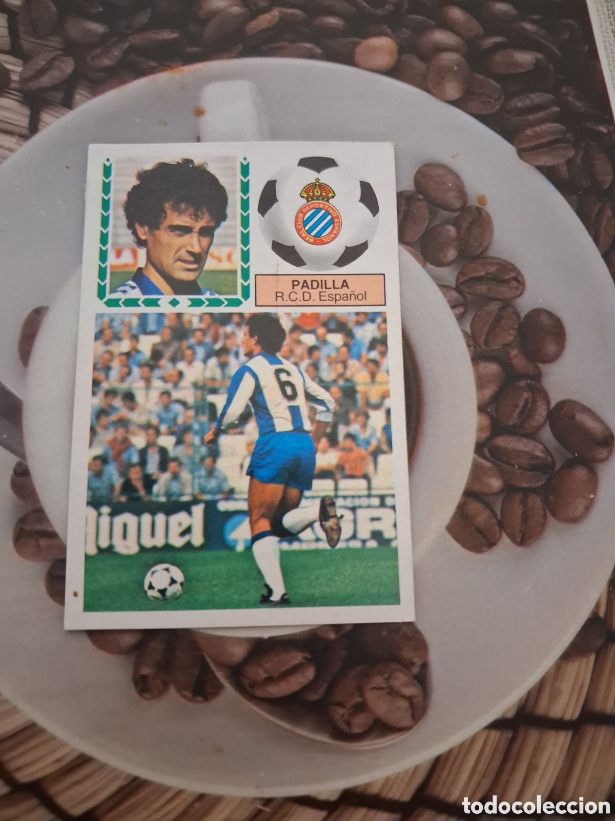 Cromos de F&uacute;tbol: Liga este 83 84 padilla baja del espa&ntilde;ol recuperado del &aacute;lbum ver fotos