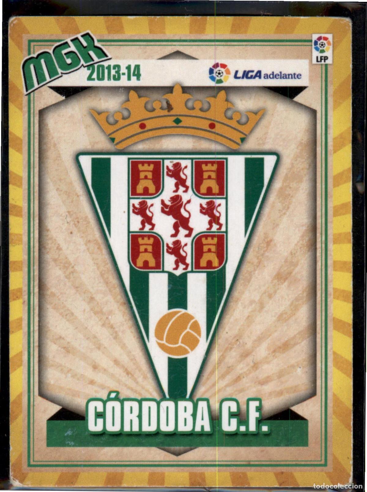 Cromos de F&uacute;tbol: Escudo C&oacute;rdoba CF N&ordm; 428 Liga BBVA Megacracks 2013 2014 Panini 13 14