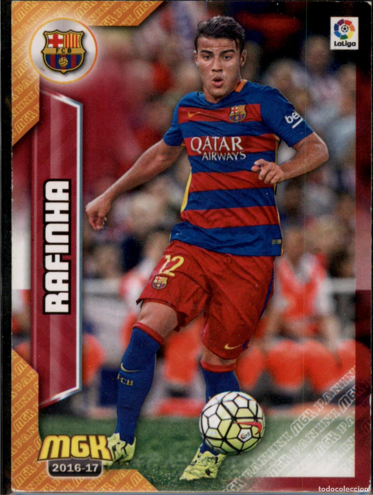 Cromos de F&uacute;tbol: Rafinha N&ordm; 96 Bar&ccedil;a (Barcelona) LaLiga Santander Megacracks 2016 2017 Panini 16 17