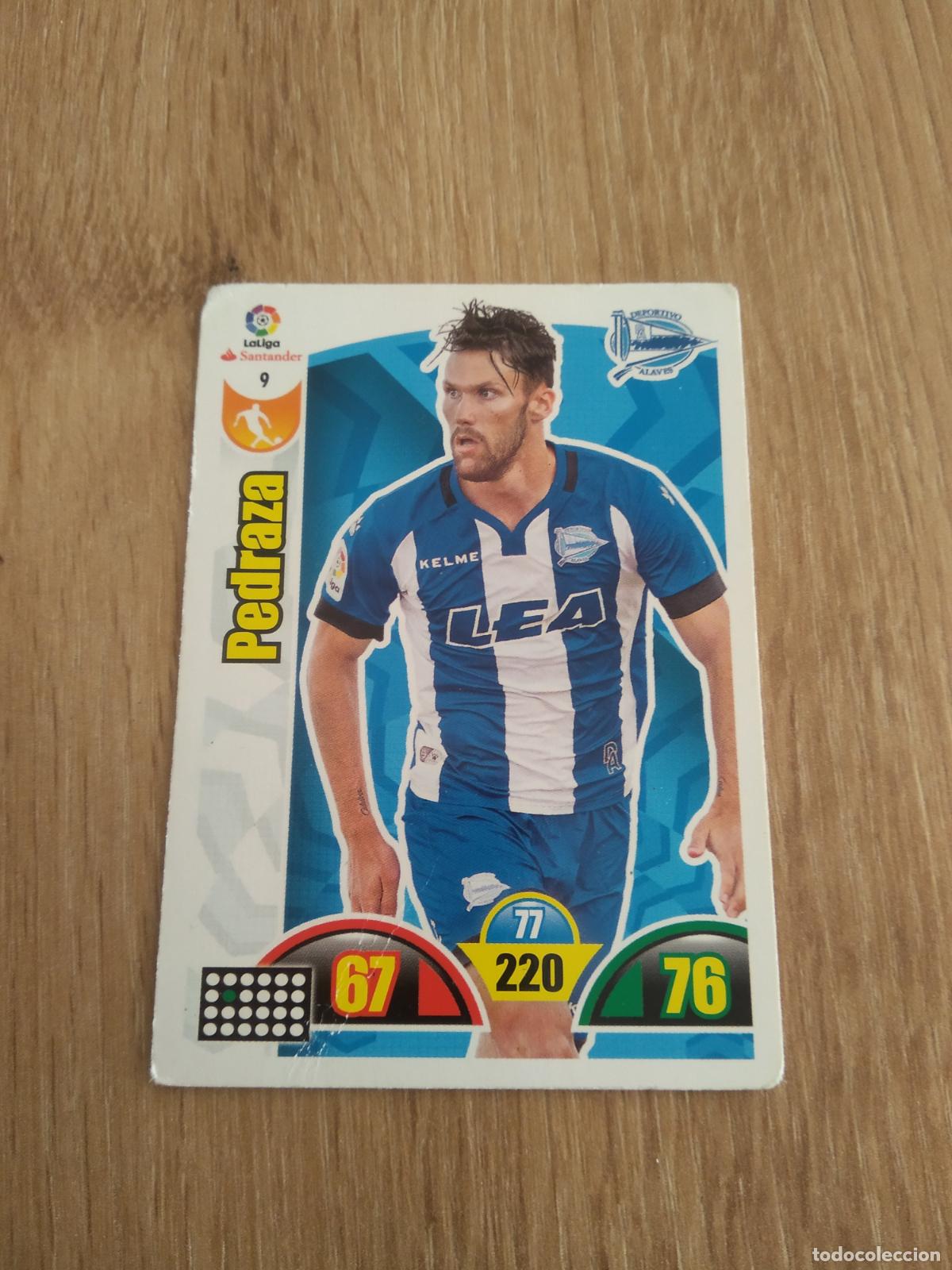 Figurine di Calcio: 9 PEDRAZA ALAVES CROMO FUTBOL PANINI ADRENALYN 17-18 LIGA 2017-2018