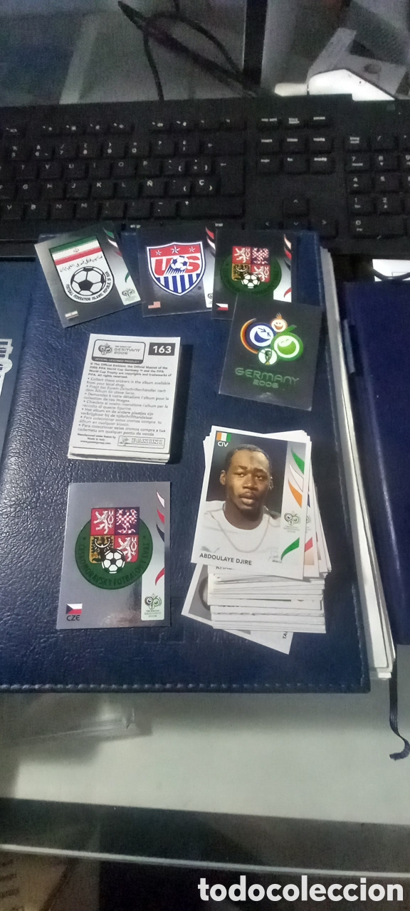 Cromos de F&uacute;tbol: Lote 70 cromos PANINI Mundial Alemania 2006