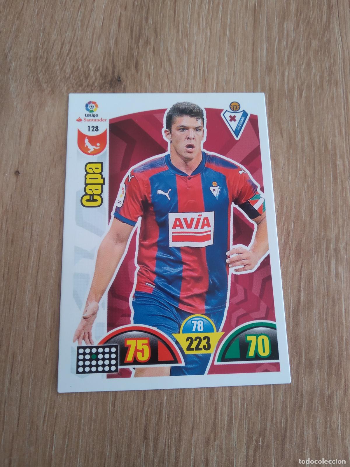 Cromos de F&uacute;tbol: 128 CAPA EIBAR CROMO FUTBOL PANINI ADRENALYN 17-18 LIGA 2017-2018
