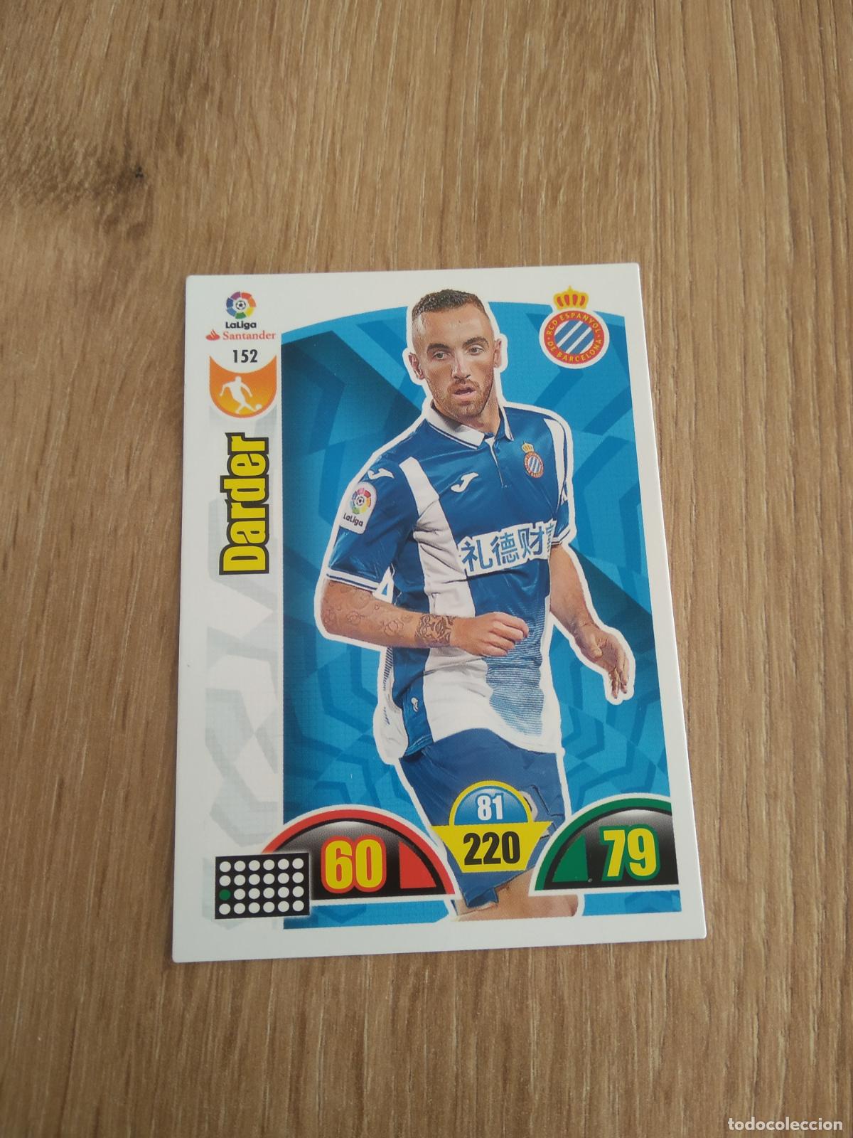Cromos de F&uacute;tbol: 152 DARDER ESPANYOL CROMO FUTBOL PANINI ADRENALYN 17-18 LIGA 2017-2018