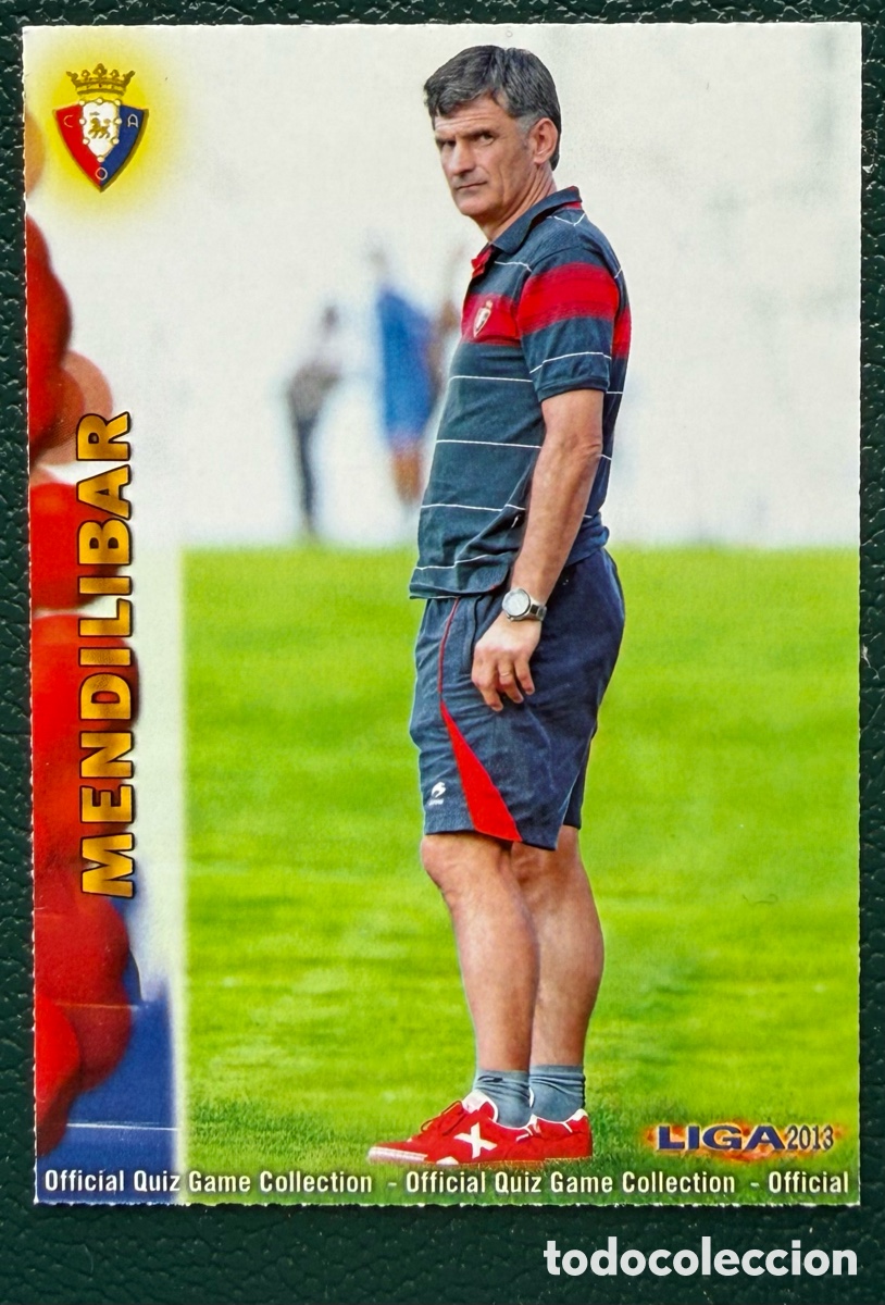 Cromos de F&uacute;tbol: 165 MENDILIBAR CA OSASUNA FICHAS ALBUM MUNDICROMO 2012 2013 12 13