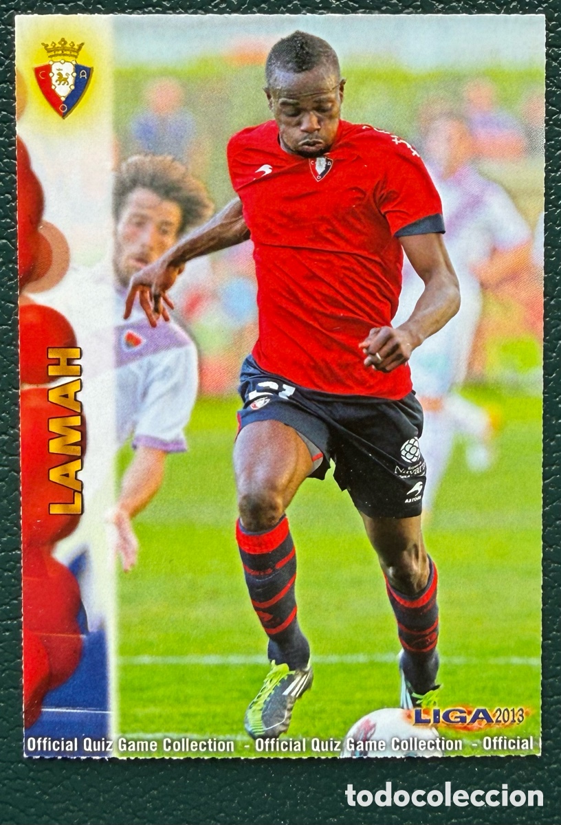 Cromos de F&uacute;tbol: 177 LAMAH CA OSASUNA FICHAS ALBUM MUNDICROMO 2012 2013 12 13