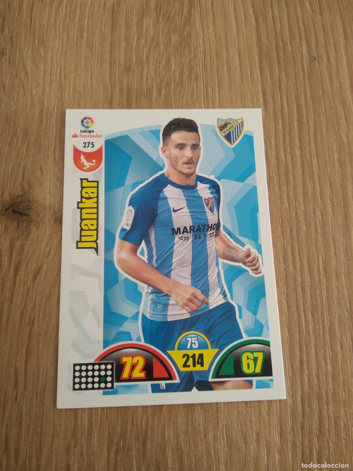 Cromos de F&uacute;tbol: 275 JUANKAR MALAGA CROMO FUTBOL PANINI ADRENALYN 17-18 LIGA 2017-2018